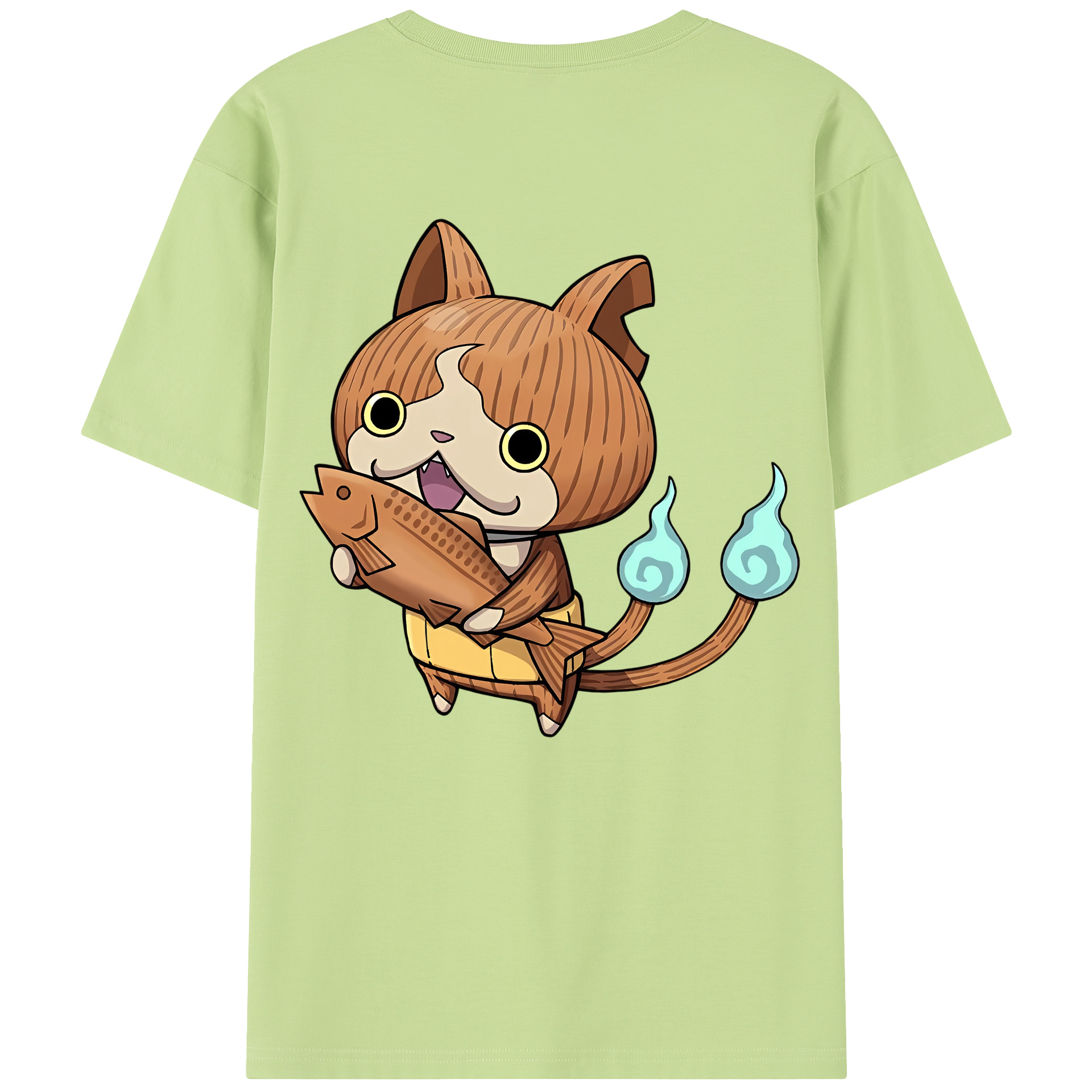 （画像用） 妖怪ウォッチ Yo-kai Watch 綿100％半袖Tシャツ（背面プリント）
